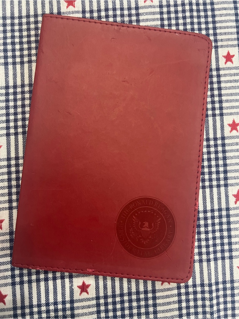 Vintage Ronald Reagan Library Notebook